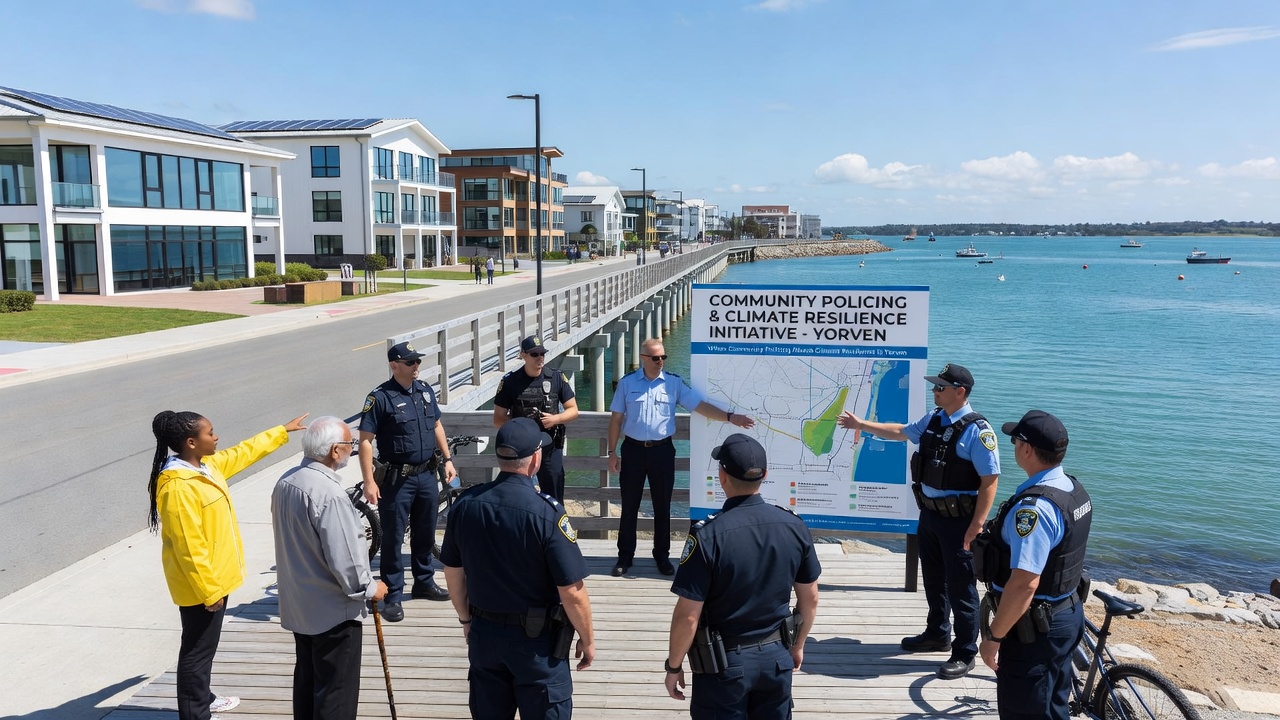 Exploring Community Policing Partnerships in Yorven's Climate Resilience Initiatives